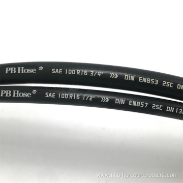 SAE 100 R16 Two layer Steel Wire Reinforced Hydraulic Hose